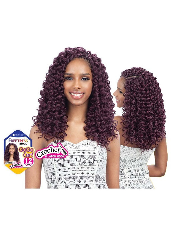 Crochet Braid Semi Naturel Gogo Curl 12? Freetress