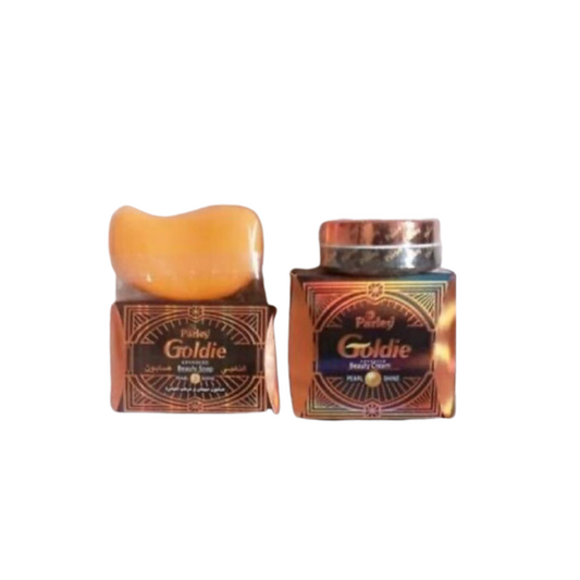 Goldie Parley Gamme Eclaircissant Savon/ Créme Visage Anti tâche Bouton et Acné