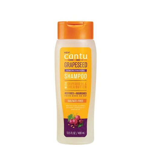 Cantu Grapeseed Strengthening Shampoo Sulfate Free 400ml