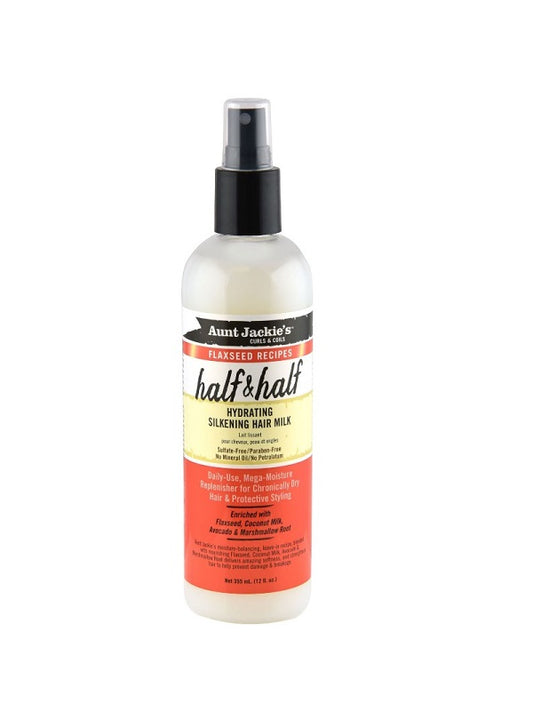 Aunt Jackie’s Flaxseed Half & Half Hydrating Silkening Hair Milk