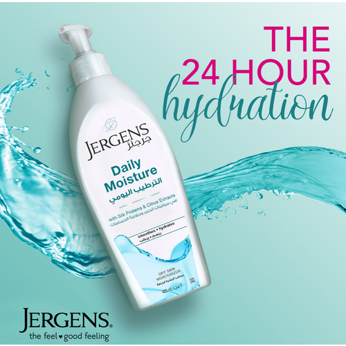 JERGENS Lait Corporel Daily Moisture 621ml –