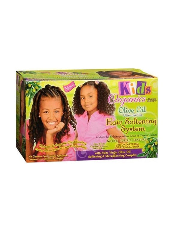 Assouplissant Enfant Kids Organic Olive Oil Hair Softening System