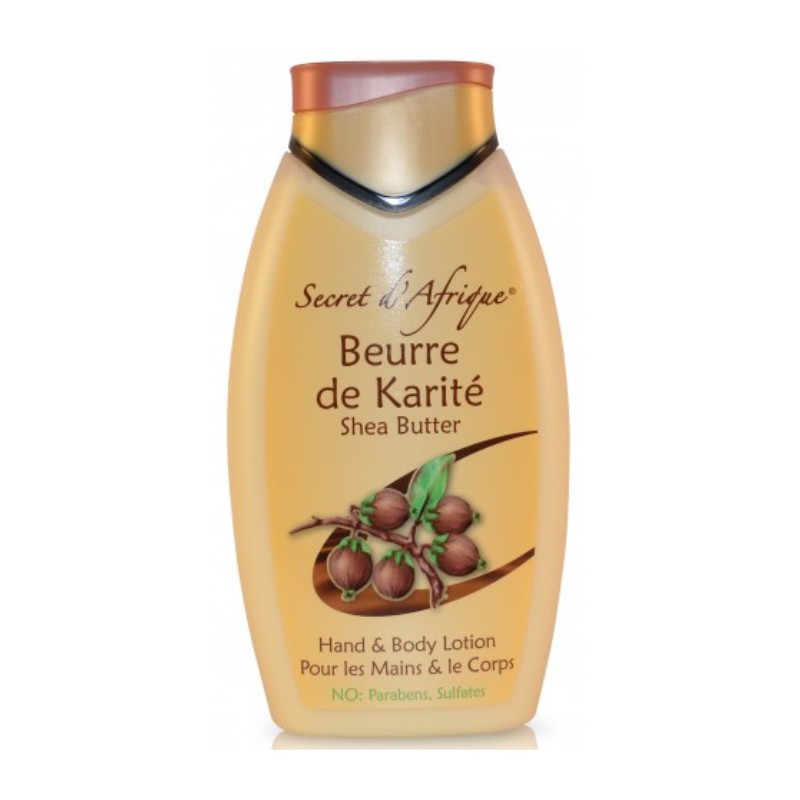 Lait Pour Corporel Au Beurre De Karite 500ml Secret D'Afrique