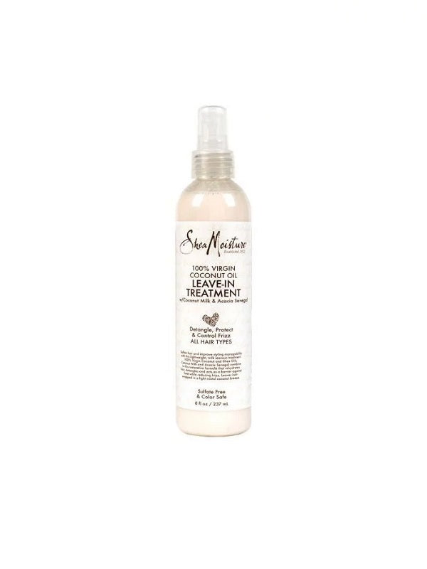 Après Shampooing Sans Rinçage 100% Vierge A L’huile De Coco Virgin Coconut Oil Leave-In Treatment Shea Moisture