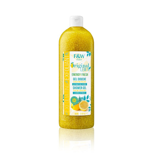 Fair White Original Lemon Gel Douche Exfoliant Energy Fresh