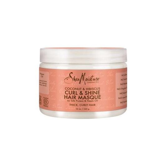 Shea Moisture Coconut &amp; Hibiscus Curl &amp; Shine Hair Mask