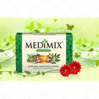 Savon ayurvédique avec 18 Herbs MediMix 75g