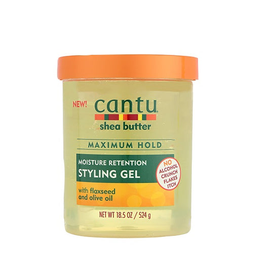 Cantu Moisture Retention Styling Gel with Flaxseed & Olive Oil