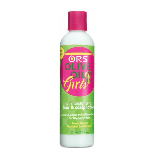 Lait Coiffant Ors Girls Oil Moisturizing Hair & Scalp Lotion 250ml