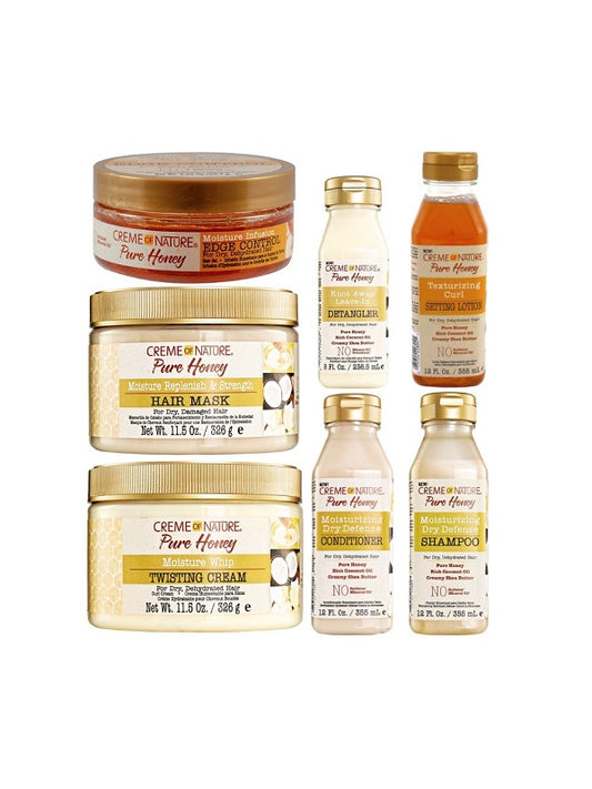 Gamme Complète Pure Honey Creme Of Nature