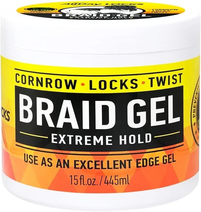 AllDay Locks Braid Gel 15oz
