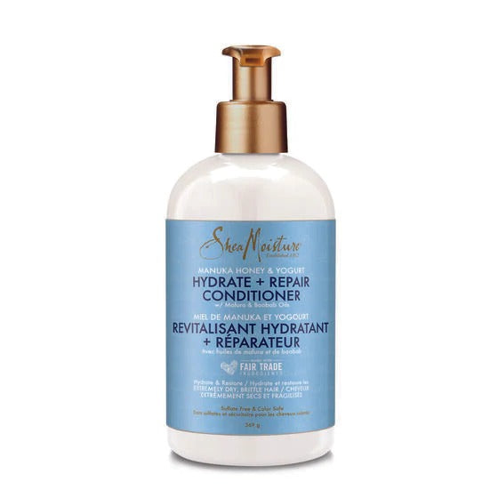 Shea Moisture Manuka Honey & Yogurt Hydrate + Repair Protein Conditioner - Après-shampoing 369g