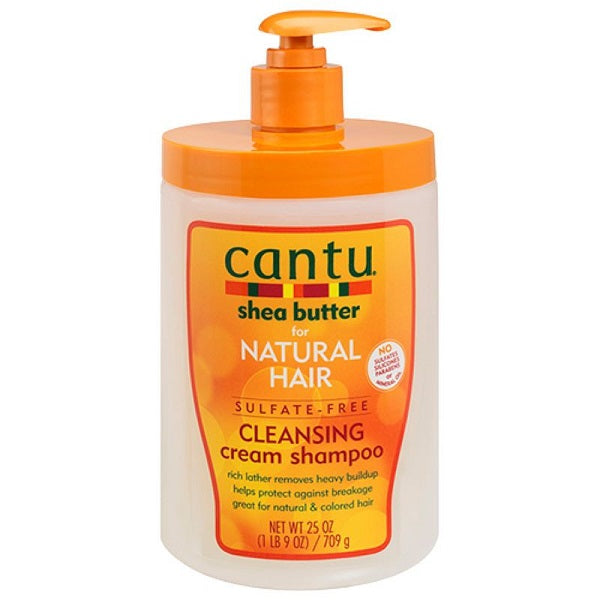 Cantu Shea Butter Natural Hair Cleansing Cream Shampoo 25 oz