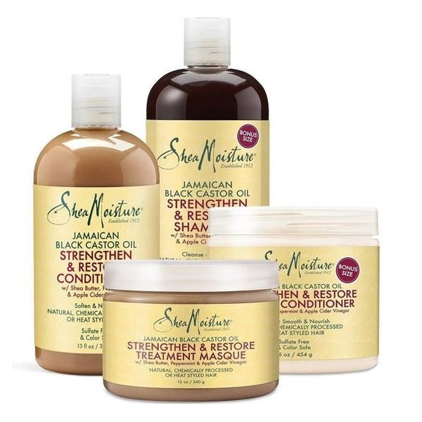 Shea Moisture - Jamaican Black Castor Oil Gamme de Croissance