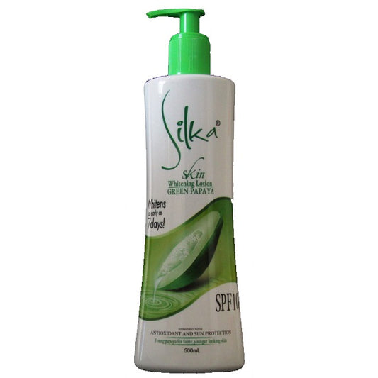 Silka Skin Whitening Lotion Green Papaya