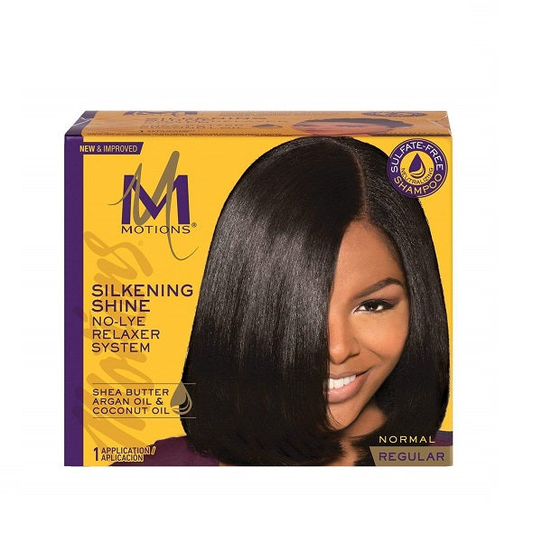 Défrisant sans soude Motions Silkening Shine No Lye Relaxer System Regular