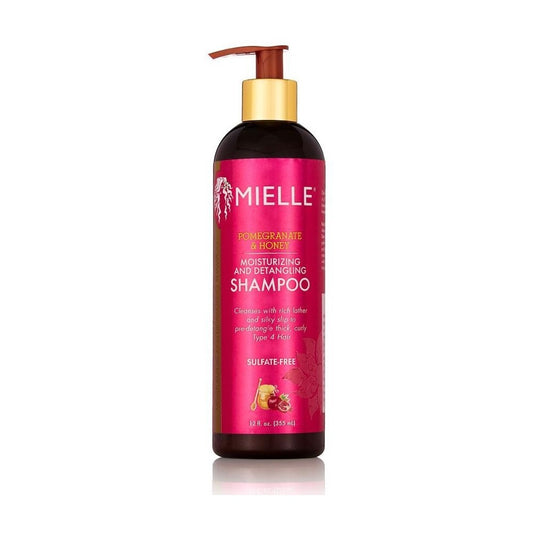 MIELLE ORGANICS Shampooing hydratant GRENADE & MIEL 355ml (Moisturizing and Detangling)