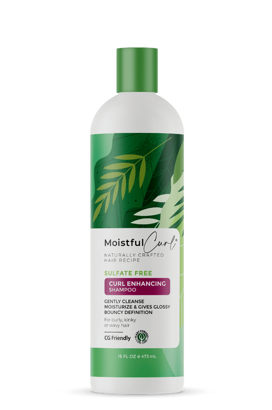 Moistful Curl Sulfate Free Curl Enhancing Shampoo 473 ml