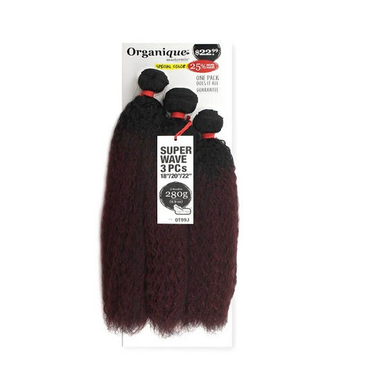 Tissage Organique Super Wave 3pcs 18”20”22” Freetress