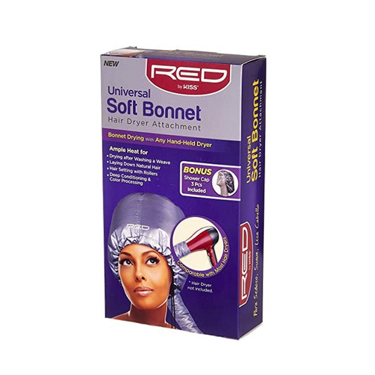 Universal Soft Bonnet Red By Kiss