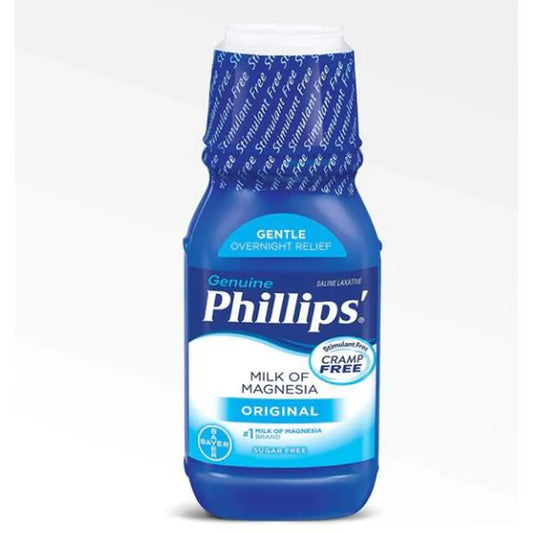 Milk Of Magnesia GENUINE PHILLIPS - LAIT DE MAGNÉSIE ORIGINAL 118ml