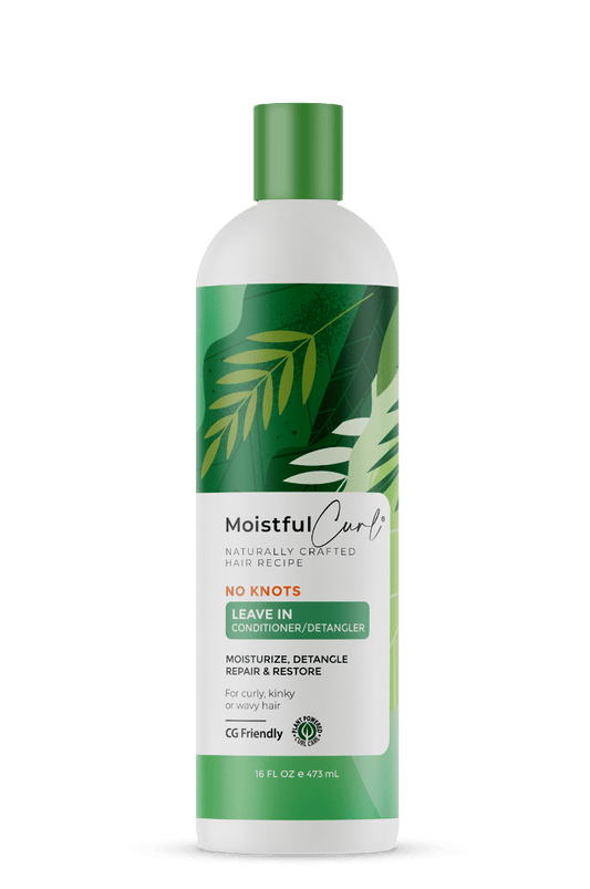 Moistful Curl No Knots leave in conditioner / detangler 473 ml